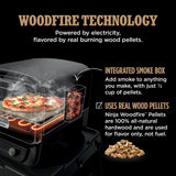 Ninja Woodfire 8-in-1 Outdoor BBQ Smoker & Pizza Oven