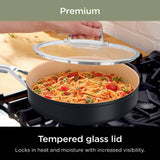 Ninja Extended Life Premium Ceramic 9-Piece Cookware Set | CW99009