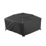 Mainstays Greyson 30 Square Wood Burning Fire Pit with Mesh Screen, Size: 20.47 inch